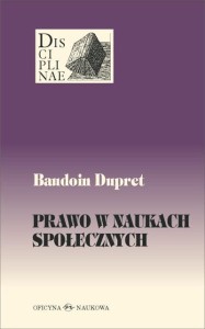  Baudoin Dupret, Prawo w naukach społecznych