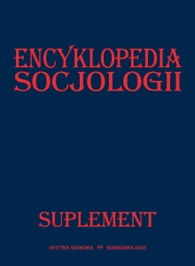 Encyklopedia socjologii. Suplement PRODUKT NIEDOSTĘPNY